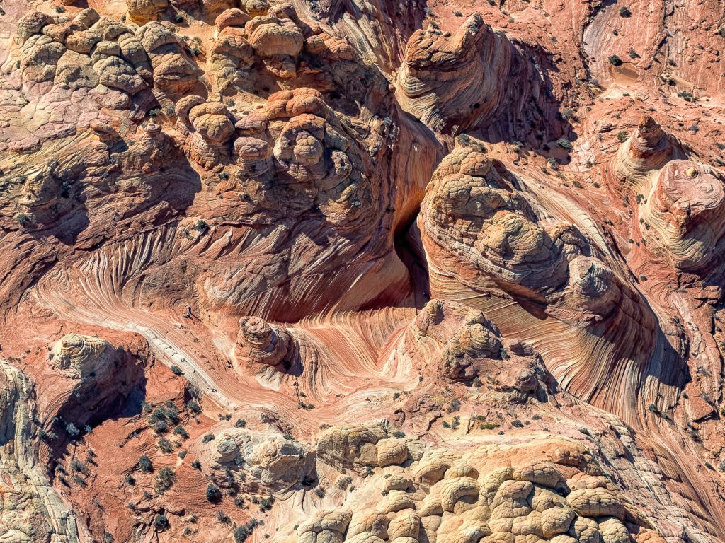 North Coyote Buttes Heart of the Wave Aerial Paria Outpost Outfitters Kanab Utah 1024x768 - THE WAVE – NORTH COYOTE BUTTES PHOTO GALLERY