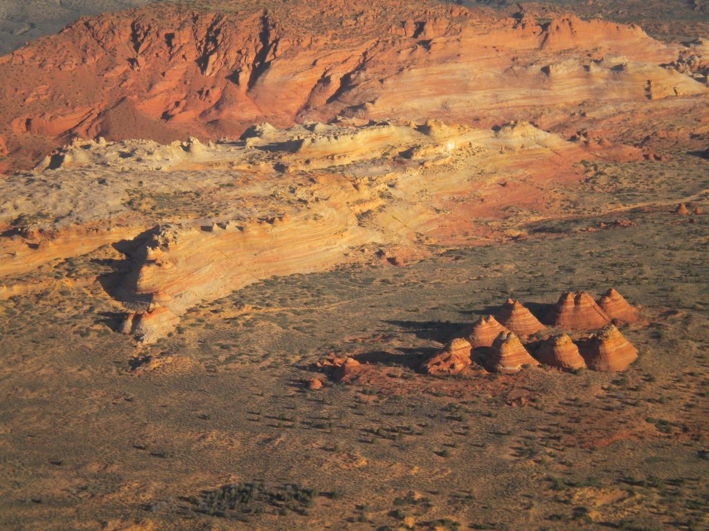 North Coyote Buttes from the air Paria Outpost Outfitters Kanab Utah 1024x768 - THE WAVE – NORTH COYOTE BUTTES PHOTO GALLERY